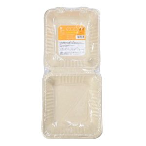 パックスタイル パックスタイル バガス容器 BBランチ 200-220（5枚入） 1ケース(40) 00678163 メーカー直送 法人限定 代引不可 北海道沖縄離島不可