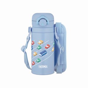 サーモス THERMOS サーモス 真空断熱キッズケータイマグ 350ml ライトブルー JPF-350 LB