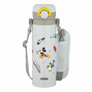 サーモス THERMOS サーモス 真空断熱キッズケータイマグ 500ml ライトグレー JPF-500DS LGY