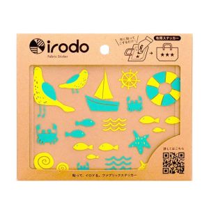 扶桑 扶桑 布用シール IRODO イロド ウミ グリーン ライムグリーン 90016