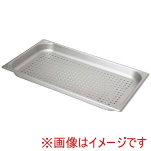 東英商事 東英商事 穴あきアルマイトホテルパン 1/1 H40 10013