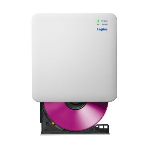 エレコム ELECOM エレコム LDR-SM2WURWH スマホ用CD録音ドライブ Wi-Fi対応 2.4GHz iOS Android対応 USB3.0 ホワイト
