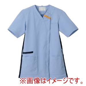 住商モンブラン 住商モンブラン RS001-2183-5L スクラブ 兼用 サックス/ネイビー 5L