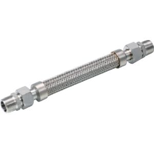テクノフレックス テクノフレックス S225T-20AX1000L MXM 304SS 袋ナット アダプター型フレキシブルホース S225T-20AX1000L オスXオスアダプター304SS