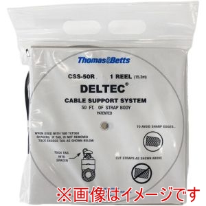 ABB デルテック ABB CSS-50MRS リールストラップ スリムタイプ 幅7.9mm×リール全長50m