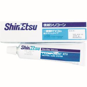 信越化学工業 Shin Etsu 信越 KE44W-100 一般電機用RTVゴム 100g 白