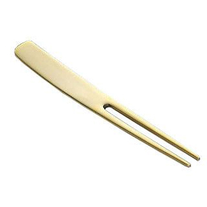 トーダイ トーダイ 18-8 かんざしピックフォーク 金メッキ 6本入