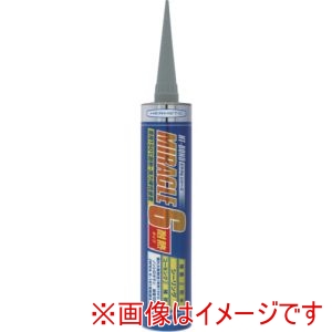 ヘルメチック ヘルメチック MIRACLE6TNGY333 多用途弾性防水接着剤 Miracle6 耐熱タイプ グレー 333ml