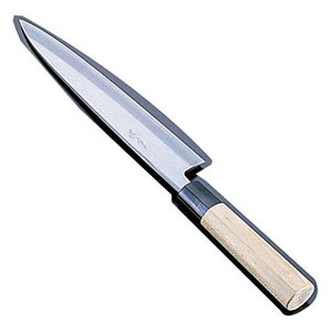 青木刃物製作所 青木刃物 堺孝行 イノックス和庖丁 身卸出刃 24cm