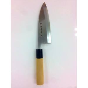 青木刃物製作所 青木刃物 堺孝行 青二鋼 和包丁 出刃 18cm No.01037