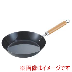 サミット工業 サミット工業 焼く鍋 鉄なべ流 フライパン 18cm IH対応
