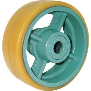 ヨドノ ヨドノ UHB250X75 鋳物重荷重用ウレタン車輪ベアリング入 UHB250X75