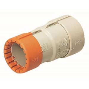 未来工業 ミライ 未来工業 CDMFS-28G10 コンビネーションカップリング Gタイプ CD単層波付管28⇔PF管28 10個 CDMFS-28G