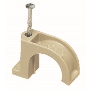 未来工業 ミライ 未来工業 FSP-16S PF管ステップル スクリュー釘付 適合管:PF単層波付管16 ベージュ