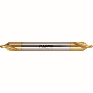 弥満和製作所 弥満和製作所 CD-SL-V-100-2X60X6 ロングシャンクコーティング弱ねじれ溝A形60° センタ穴ドリル CD-SL V L100 2X60°X6