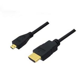 3Aカンパニー 3Aカンパニー AVC-HDMI20MCX5 5個セット マイクロHDMIケーブル 2m 4K 3D対応 HDMI-microHDMI変換ケーブル バルク