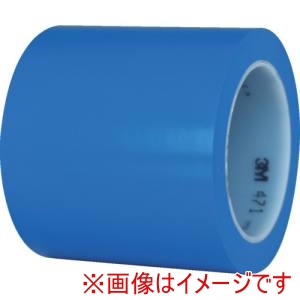 スリーエム 3M スリーエム 471 BLU 100X32 1P 高機能ラインテープ 471 BLU 100mm×32m