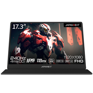 ジャパンネクスト JAPANNEXT JAPANNEXT JN-MD-173GT240FHDR モバイルモニター 17.3インチ