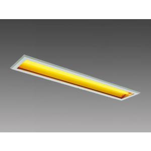 三菱電機照明　MITSUBISHI 三菱 MY-BC440331/YAHTN LEDライトユニット形工場 倉庫用クリーンルーム向け器具40形埋込形220幅アルミ枠透明ガラスイエロータイプ 黄色