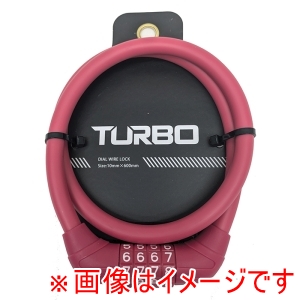 ターボ TURBO ターボ ダイヤル錠 ストレート T-2023 10×600mm ビバマゼンダ