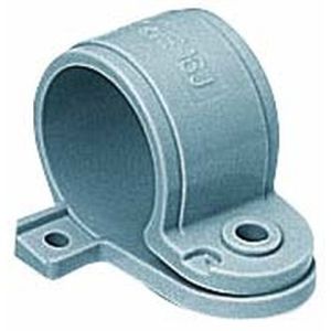 未来工業 ミライ 未来工業 KVE22-50 VE片サドル 適合VE管22 グレー 50個 KVE-22