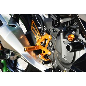 ベビーフェイス BabyFace ベビーフェイス 002-K034GD バックステップキット GLD Ninja250/400 18-