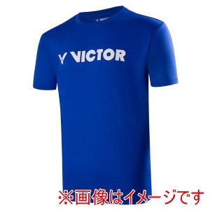 ビクター VICTOR ビクター T-40050 Tシャツ ブルー S