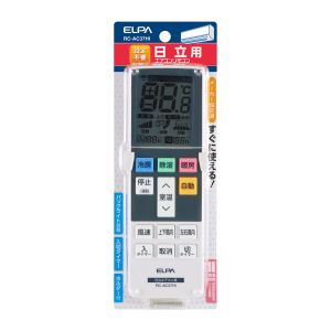 朝日電器 エルパ ELPA エルパ RC-AC37HI エアコンリモコン 日立用 ELPA 朝日電器