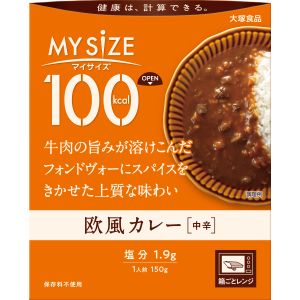 大塚食品 Otukafoods 大塚食品 100kcal マイサイズ 欧風カレー