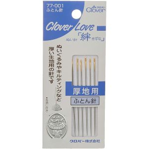 クロバー Clover クロバー 手縫針 絆  ふとん針 77-001