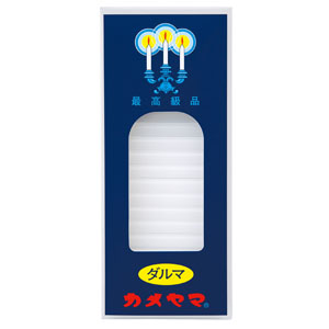 カメヤマ カメヤマ 小ローソク ダルマ 90g