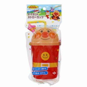 レック LEC レック アンパンマン ダイカット ストローカップ 300ml A00130