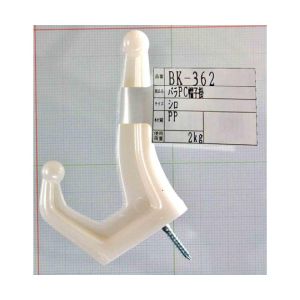 和気産業 和気産業 バラ PC帽子掛 白 BK-362