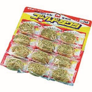 遠藤商事 TKG TKG SA 真鍮 ゴールドタワシ 12個台紙付 80g JTW05080 遠藤商事