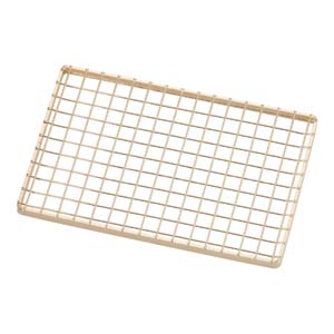 遠藤商事 TKG TKG SA 18-8 金仕上げ 盛付網 飾り網 角型 QML63 遠藤商事