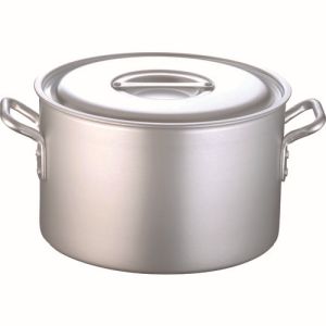 遠藤商事 TKG TKG アルミニウム 半寸胴鍋 アルマイト加工 目盛付 18cm AHV6218 遠藤商事