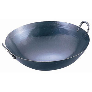 山田工業所 山田工業所 鉄 打出 四川鍋 39cm