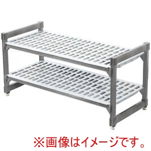 トラスト Trust トラスト DTL3207 460型固定式シェルビング2段 1530×H600 メーカー直送 法人限定　代引不可 北海道沖縄離島不可