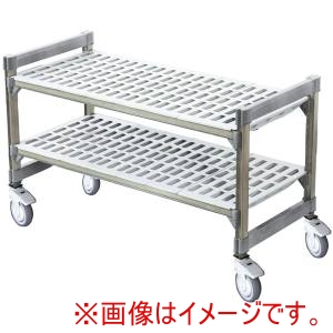 トラスト Trust トラスト DTL3605 460型移動式シェルビング2段 1220×H750 メーカー直送 法人限定　代引不可 北海道沖縄離島不可
