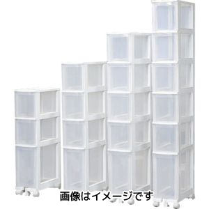 アイリスオーヤマ アイリスオーヤマ 31 キッチンチェスト ホワイト/クリア