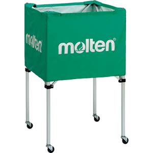 モルテン Molten モルテン ボールカゴ 中 背高 緑 BK0023G
