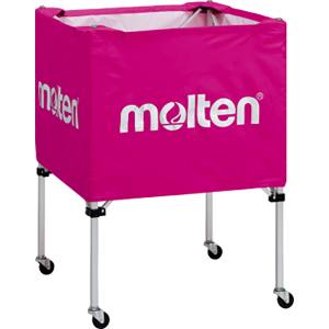モルテン Molten モルテン ボールカゴ ピンク ボールカゴ 中 背低 BK0021-P BK0021P