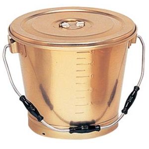 オオイ金属 オオイ金属 216G しゅう酸 丸型 一重 食缶 にぎり3ヶ付 16L