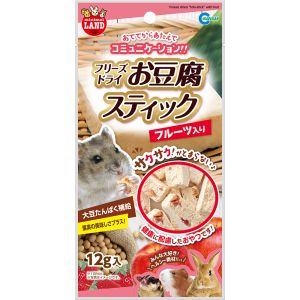マルカン MG マルカン フリーズドライ お豆腐スティック フルーツ入り 12g