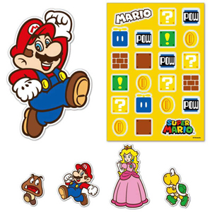 任天堂販売 任天堂販売 スーパーマリオ デコレーションステッカー マリオ