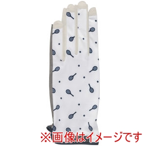 ダンロップ DUNLOP ダンロップ TGG0662W テニスグローブ TGG-0662W ホワイト L