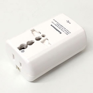 カシムラ kashimura カシムラ TI-165 海外旅行用2口電源プラグ A/B/F/C/O変換 USB2.1A