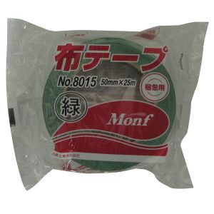 古藤工業 Furuto 古藤工業 A-72 カラー布粘着テープ 緑 50mm×25m 8015