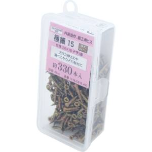 ダンドリビス ダンドリビス V-GLC015-AX 極細ビス クロメート 極細15 頭大 Abox 330本