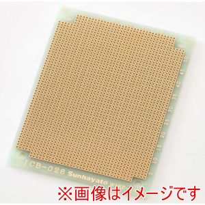 サンハヤト Sunhayato サンハヤト ICB-028 ハーフピッチ基板 Sunhayato